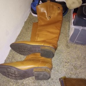 Jimmy Choo Leather back zip boots